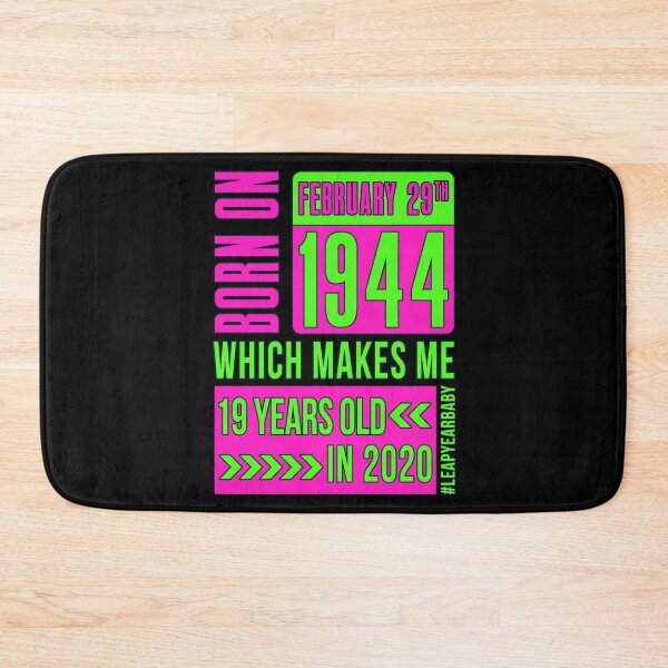 Item preview, 1944 - 44 - 19 years old PINK #leapyearbaby Girls and Womens Leaper Leapling Leap Year Birthday Gifts, Shirts, Tshirts designed and sold by GabiBlaze.