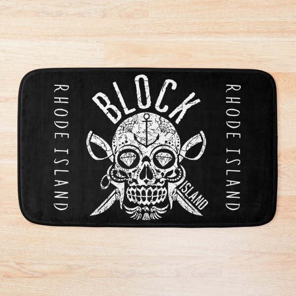 Item preview, Block Island Rhode Island, Halloween Sugar Skull Crossbones, Block Island Beach, Sailing Pirate Captain Anchor designed and sold by ArtByBollwitt.
