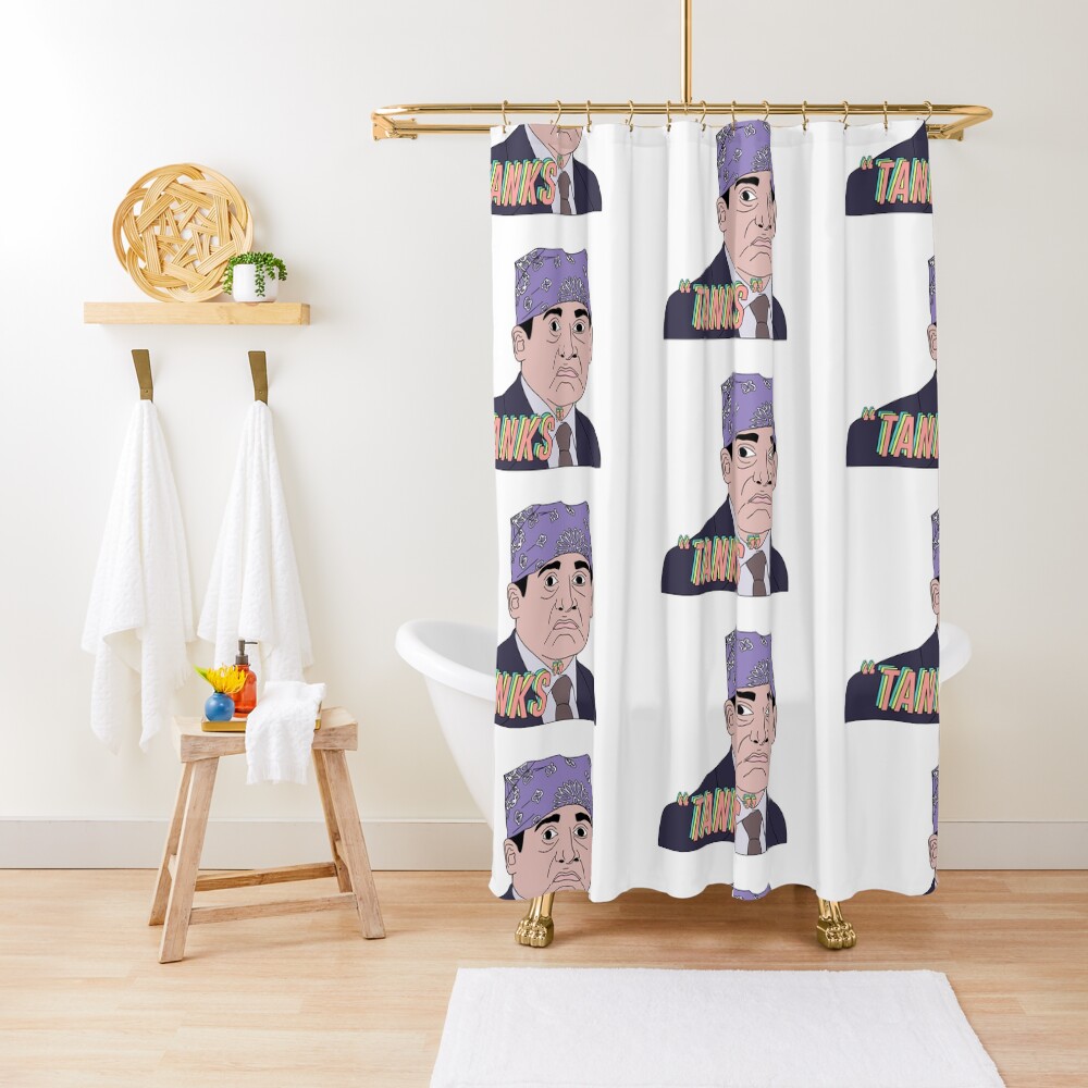 "Prison Mike" Shower Curtain for Sale by madewithmoxie Redbubble