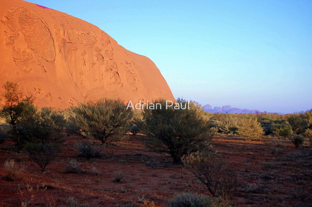 "Uluru Sunrise, Northern Territory, Australia" by Adrian Paul Redbubble
