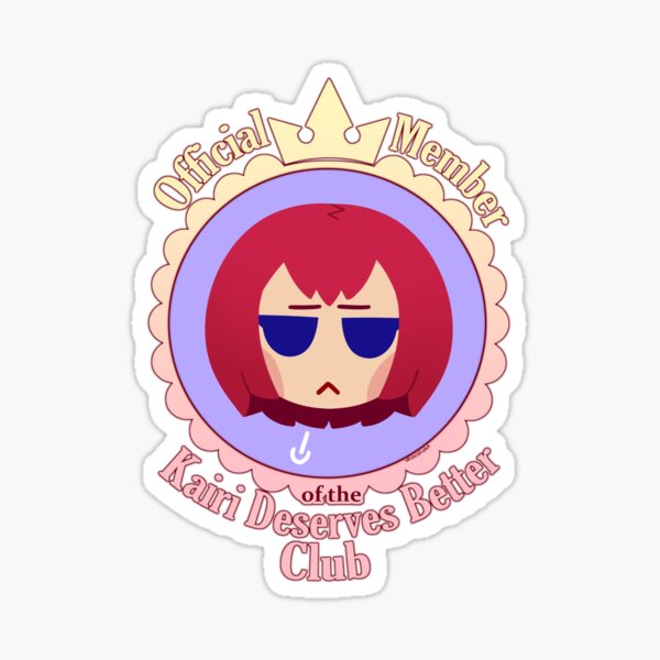 Artikel-Vorschau von Offizielles Mitglied des Kairi Deserves Better Club, designt und verkauft von MintySkulls.