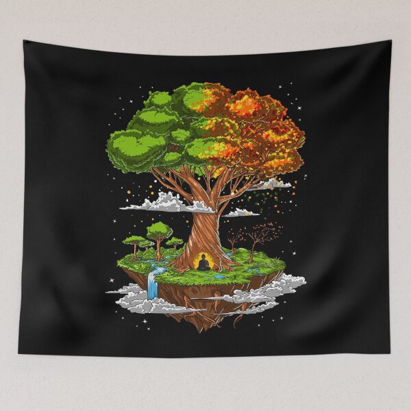 Item preview, Tree Of Life Buddha designed and sold by underheaven.