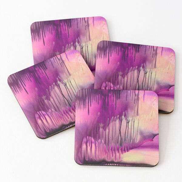 Item preview, Purple Ink Drips designed and sold by Beckyporterart.