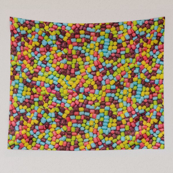 Item preview, Cotton Candy Marshmallow Candies Pattern designed and sold by patternsoup.