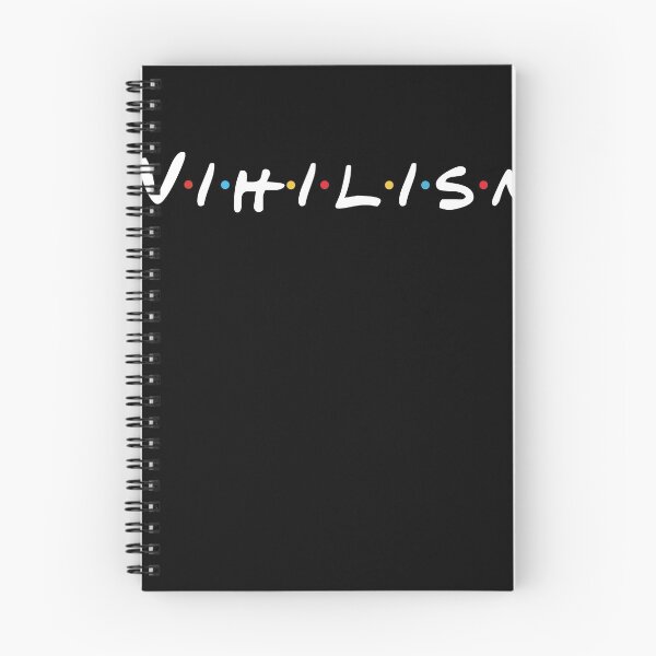 Aperçu de l'œuvre Nihilism Sitcom parodie créée et vendue par ScapegoatPrints.
