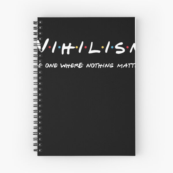 Item preview, Nihilism Sitcom parodia con subtexto designed and sold by ScapegoatPrints.