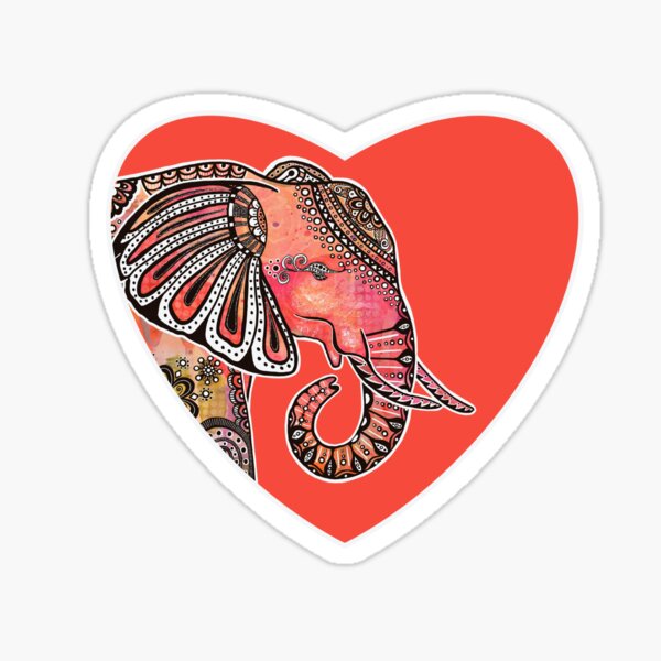 “Ajani” | Wild African Elephant Sticker