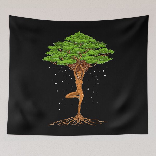 Item preview, Yoga Tree Of Life designed and sold by underheaven.