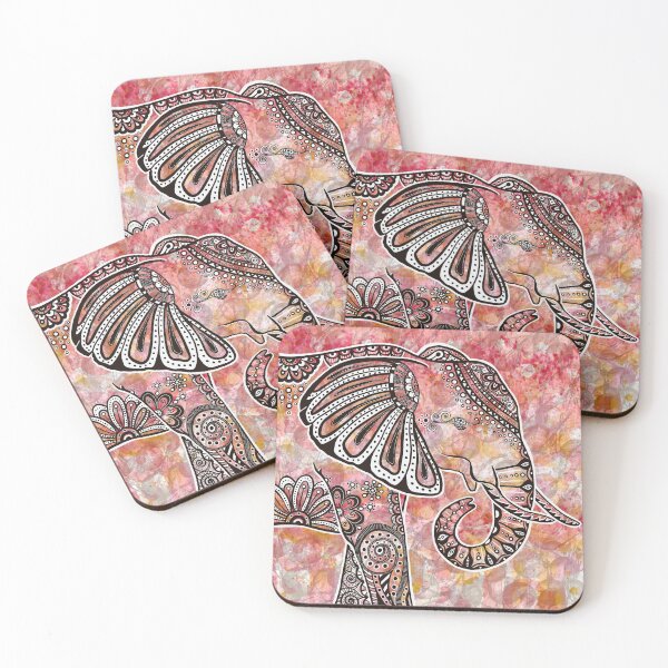 Item preview, "Ahnika" | African Elephant designed and sold by LiseHoltArt.
