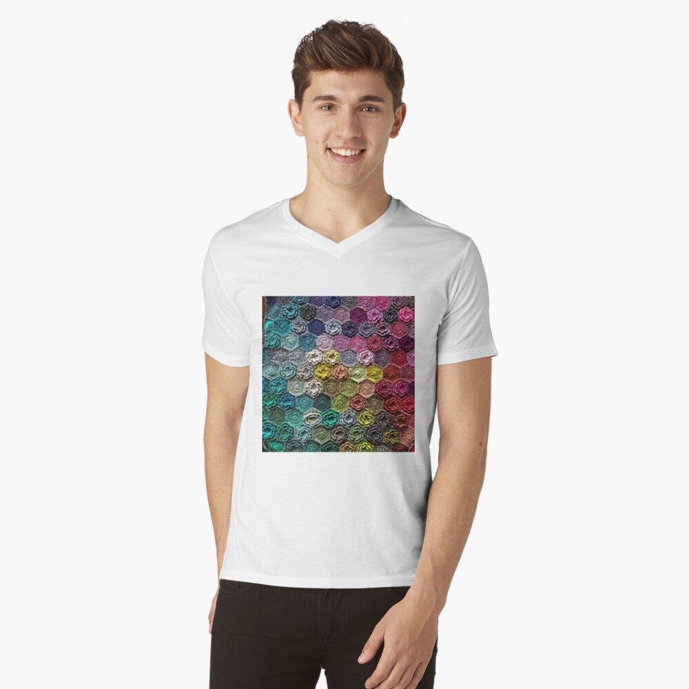 Item preview, V-Neck T-Shirt designed and sold by bywhacky.