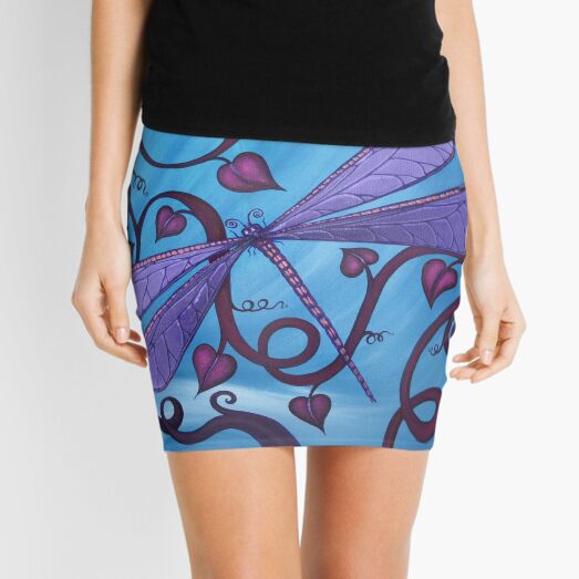 Hearts afloat Mini Skirt
