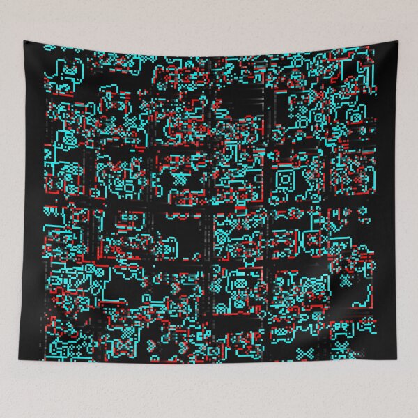 Item preview, Pixellated City Overhead designed and sold by Allerjeez.