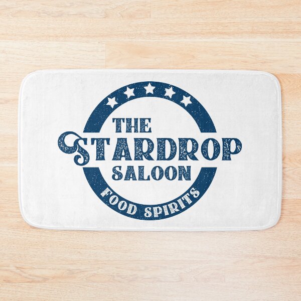 Item preview, The Stardrop Saloon Pub Logo | Stardew Valley | Navy Logo designed and sold by surik-.