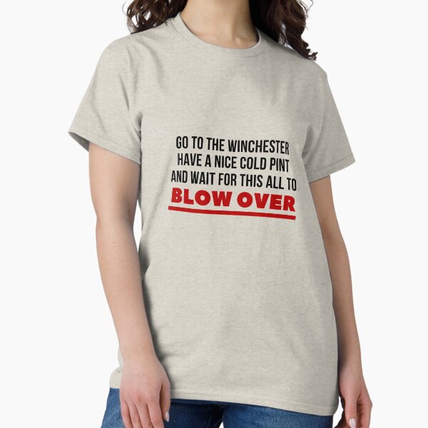 Item preview, Go the the Winchester (Shaun of the Dead) designed and sold by Art-of-Comedy.