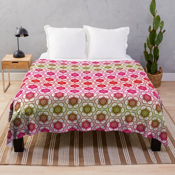 Item preview, Bold retro summer floral designed and sold by dustydiscoball.