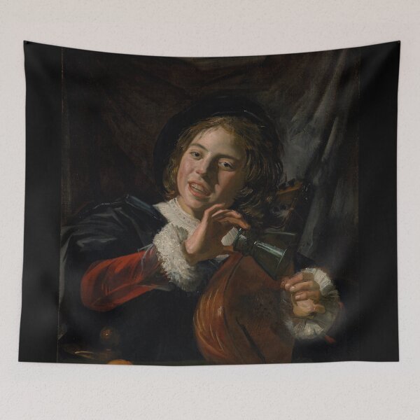 Item preview, Frans Hals - Lute Playing Boy designed and sold by ArtExpression.