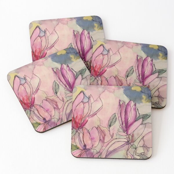 Item preview, ABSTRACT MAGNOLIAS. designed and sold by Peta Wakeham.