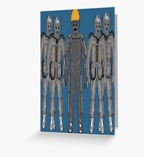 The Second Cybermen (Tomb Cybermen) Greeting Card