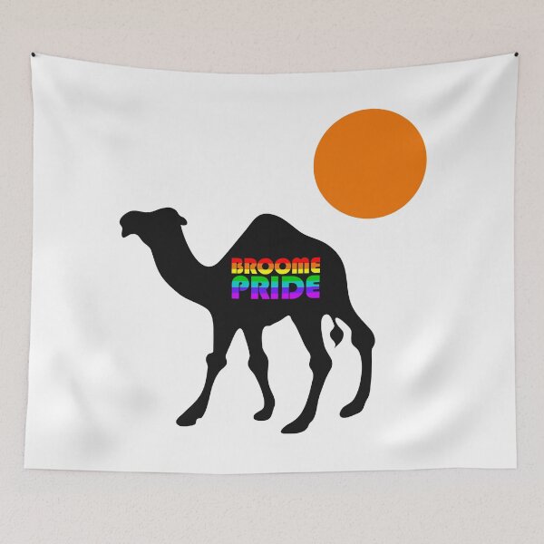 Item preview, Broome Pride Safari - Black Camel designed and sold by BroomePride.