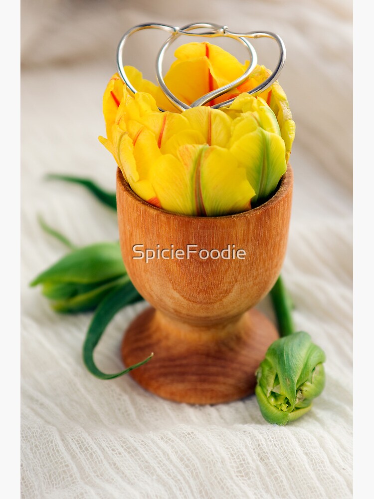 Thumbnail 2 of 2, Greeting Card, The Gift of Spring and Love designed and sold by SpicieFoodie.
