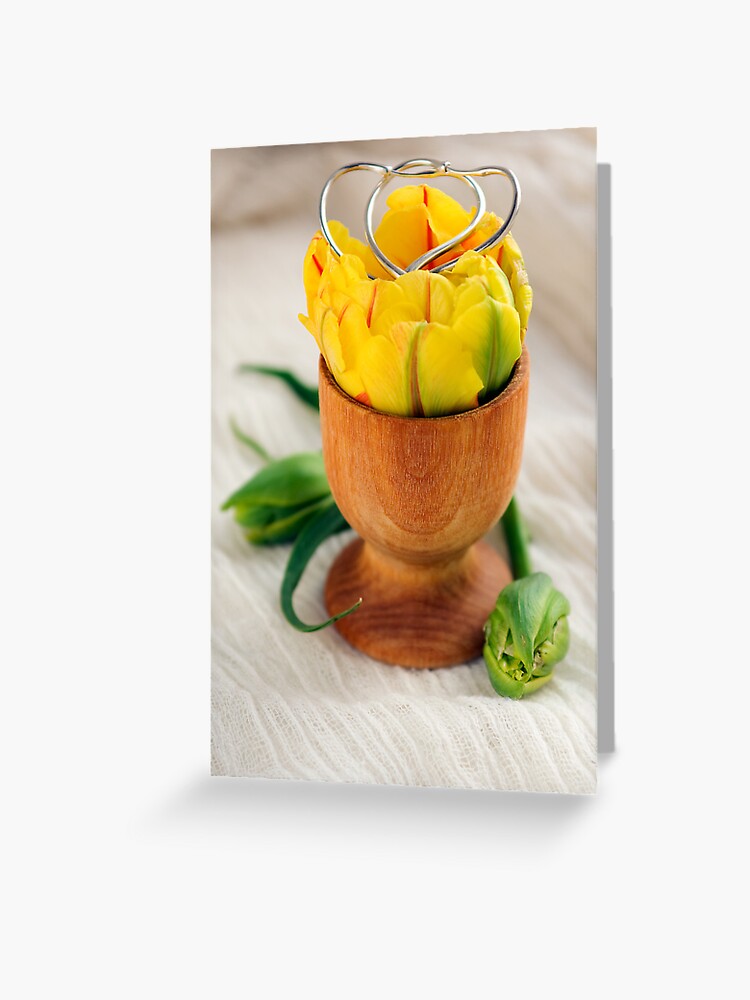 Thumbnail 1 of 2, Greeting Card, The Gift of Spring and Love designed and sold by SpicieFoodie.