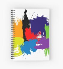 Cuaderno de espiral Brush Strokes