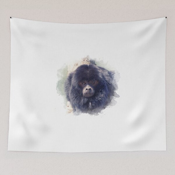 Item preview, Black Howler Monkey designed and sold by Pearcatprod.