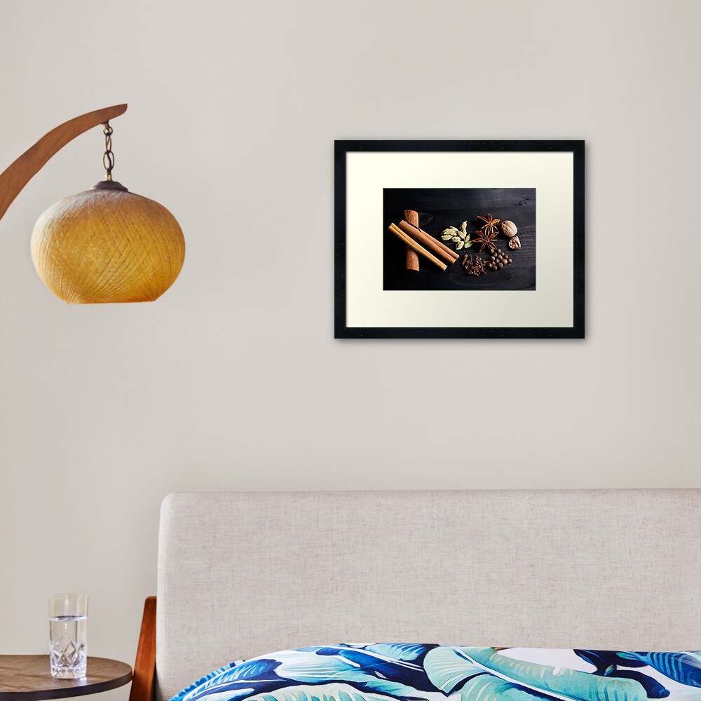 Item preview, Framed Art Print designed and sold by SpicieFoodie.