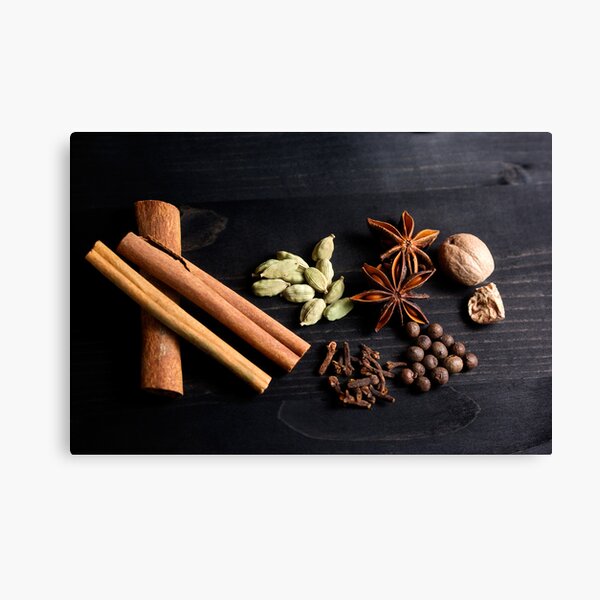 Aromatic Spice Mixture Canvas Print