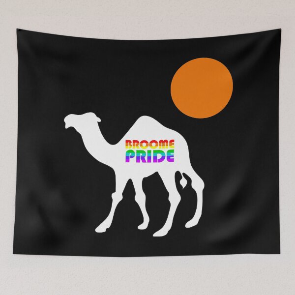 Item preview, Broom Pride Safari - White Camel designed and sold by BroomePride.