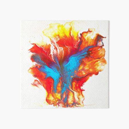 Explosions Art Board Print