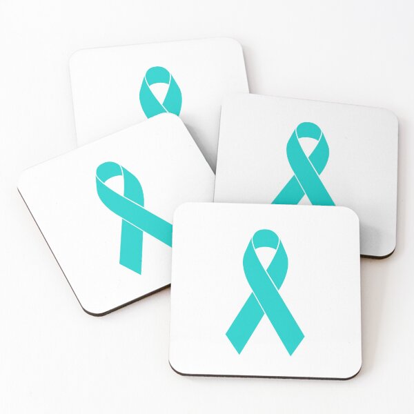 Item preview, Teal Awareness Ribbon designed and sold by MarketingDNA.