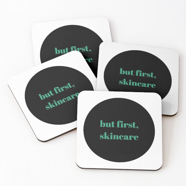 Item preview, But First Skincare Black Green designed and sold by angelmalfoy.