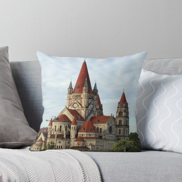 Item preview, Saint Francis of Assisi Church landmark Vienna Austria designed and sold by goceris.