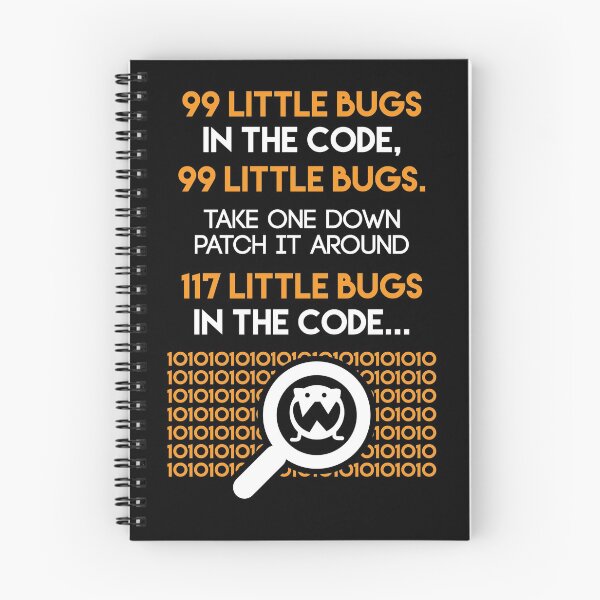 Item preview, Programmer 99 Little Bugs In The Code Take One Down... designed and sold by Superhero Gear.