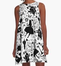 Alice in Wonderland A-Line Dress