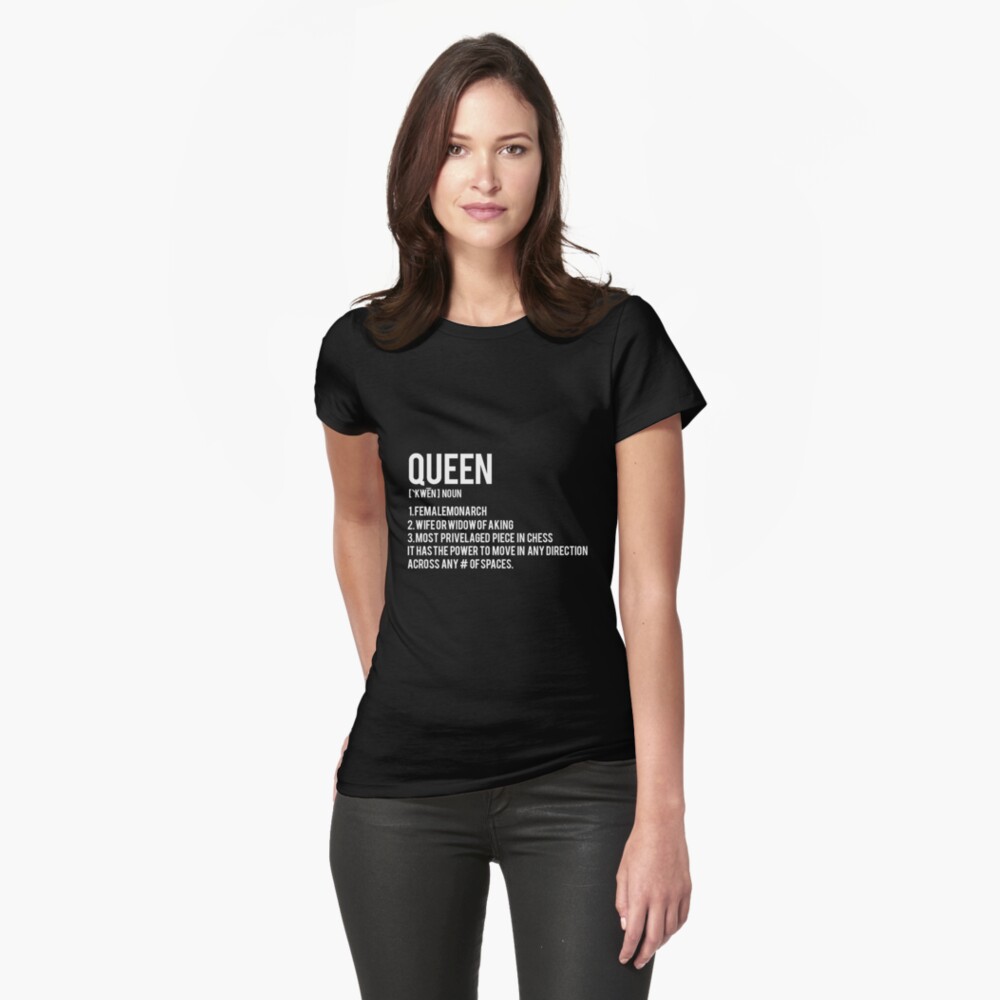 "Queen Definition" Tshirt by hisocietycultur Redbubble