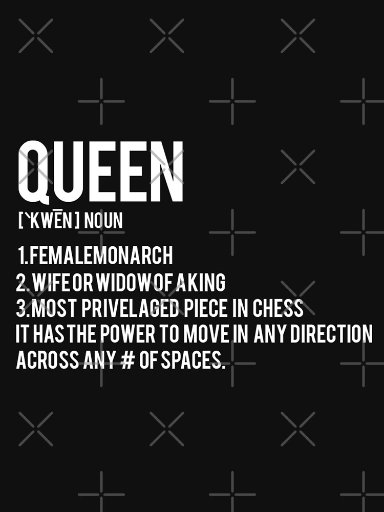 "Queen Definition" Tshirt by hisocietycultur Redbubble