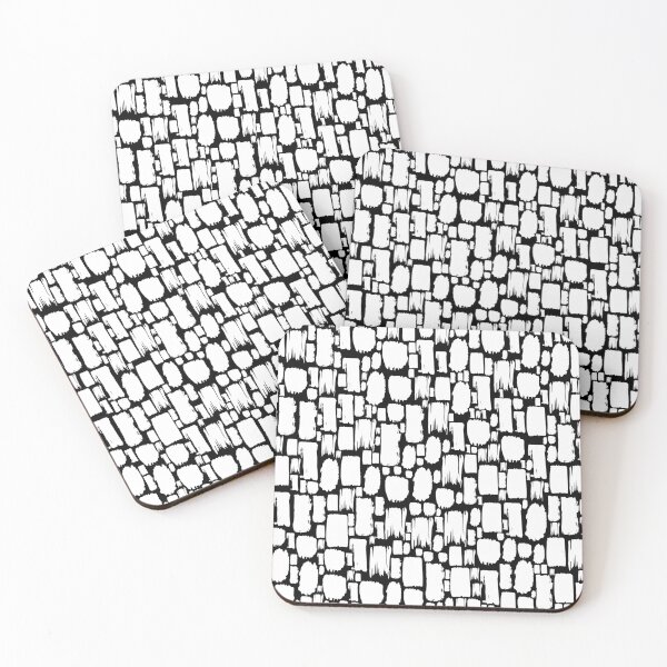 Item preview, Abstract Paint Strokes - Black and white designed and sold by Nartissima.