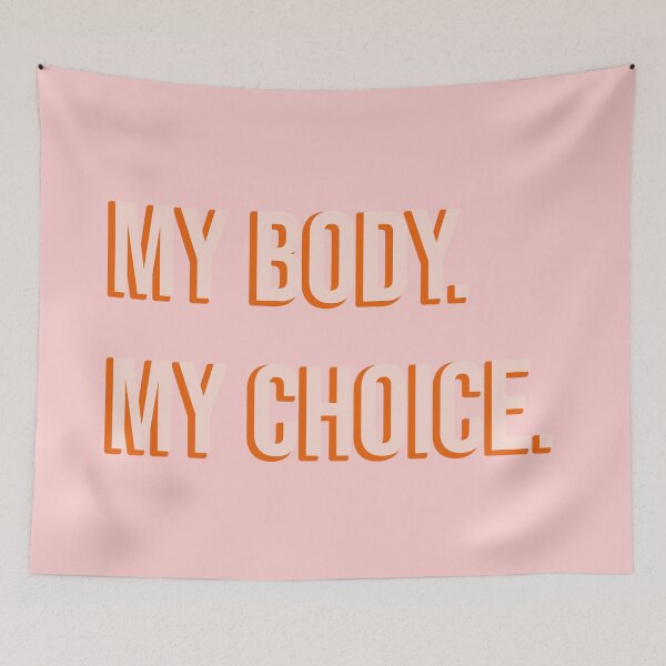 Item preview, My body, my choice - Pro Choice Sticker designed and sold by hollanov98.