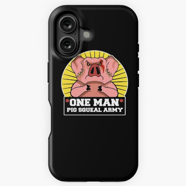 Vista previa del artículo con la obra «Grito de cerdo Ejército Grindcore Gruñido Bree Bree», diseñado y vendido por CORZ.