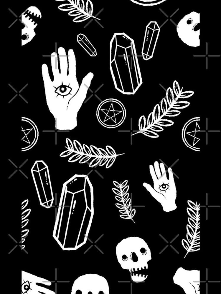 Thumbnail 4 of 4, iPhone Case, witchy pattern designed and sold by LabRatBiatch.