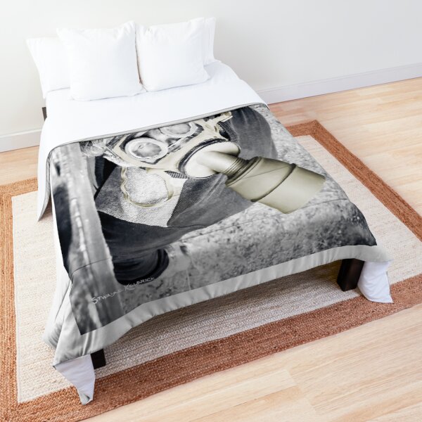 The Gas Mask Guy Comforter