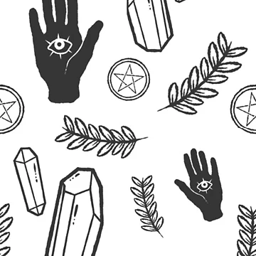 Artwork thumbnail, witchy pattern by Lab___Rat