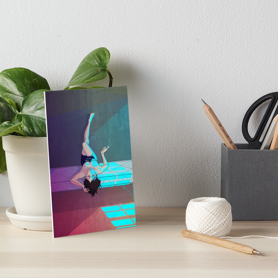 "These lips are sealed Faith, The Wolf Among Us" Art Board Print by