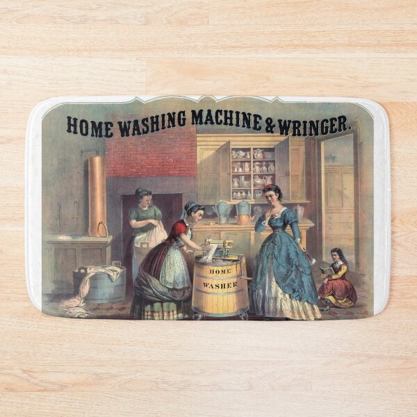 Item preview, Vintage victorian washing machine advert designed and sold by Vintage Designs +.