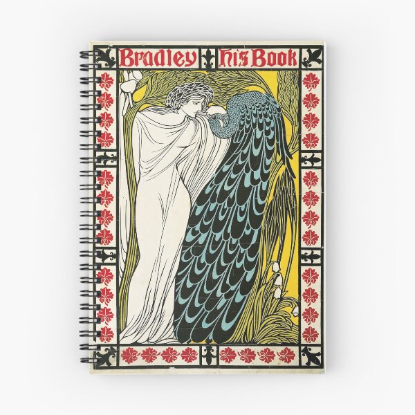 Item preview, Vintage Bradley Hisbook Art Nouveau pattern design designed and sold by Vintage Designs +.