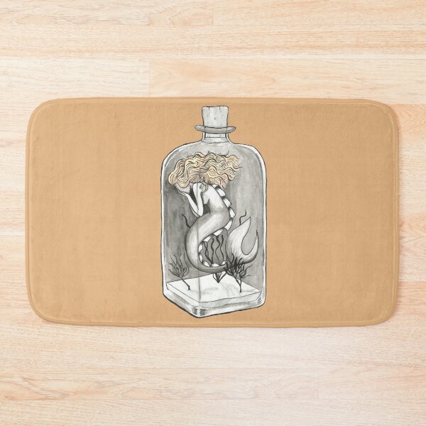 Item preview, Mermaid in bottle designed and sold by Crea-RiBo.