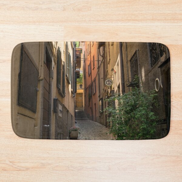 Item preview, Hugging Cobblestoned Lane - Gallivanting Around Famous Bellagio on Lake Como in Lombardy Italy designed and sold by Georgia Mizuleva.