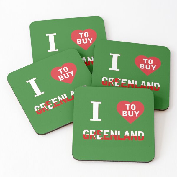 Item preview, I Love to buy Greenland Denmark by Trump Funny Design designed and sold by trendyzcom.